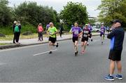 12 June 2019; Competitors during the Grant Thornton Corporate 5K Team Challenge, Cork City, The South Mall in Cork City. Photo by Piaras Ó Mídheach/Sportsfile