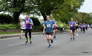 12 June 2019; Colin Mitchell of Apex Fund Services (Ireland) Limited, front, during the Grant Thornton Corporate 5K Team Challenge, Cork City, The South Mall in Cork City. Photo by Piaras Ó Mídheach/Sportsfile