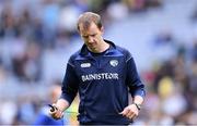 9 June 2019; Laois manager John Sugrue leaves the field after the Leinster GAA Football Senior Championship Semi-Final match between Meath and Laois at Croke Park in Dublin. Photo by Piaras Ó Mídheach/Sportsfile