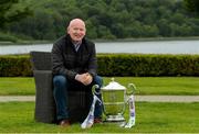13 June 2019; Donegal manager Declan Bonner during an Ulster GAA Football Final Media Event at Lough Erne Resort in Fermanagh. Photo by Oliver McVeigh/Sportsfile