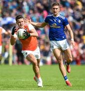 9 June 2019; Stefan Campbell of Armagh during the Ulster GAA Football Senior Championship Semi-Final Replay match between Cavan and Armagh at St Tiarnach's Park in Clones, Monaghan. Photo by Oliver McVeigh/Sportsfile