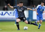 8 June 2019; Jordan Flores of Dundalk during the SSE Airtricity League Premier Division match between Finn Harps and Dundalk at Finn Park in Ballybofey, Donegal. Photo by Oliver McVeigh/Sportsfile