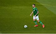10 June 2019; Shane Duffy of Republic of Ireland during the UEFA EURO2020 Qualifier Group D match between Republic of Ireland and Gibraltar at the Aviva Stadium, Lansdowne Road in Dublin. Photo by Eóin Noonan/Sportsfile
