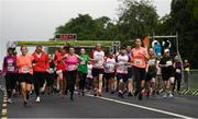 15 June 2019; A general view of competitors at the start of the Irish Runner 5 Mile in conjunction with the AAI National 5 Mile Championships at the Phoenix Park in Dublin. Photo by Harry Murphy/Sportsfile