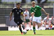 15 June 2019; Jack Taylor of Republic of Ireland in action against Jesus Alberto Angulo of Mexico during the 2019 Maurice Revello Toulon Tournament Third Place Play-off between Mexico and Republic of Ireland at the Stade d'Honneur Marcel Roustan in Salon-de-Provence, France. Photo by Alexandre Dimou/Sportsfile