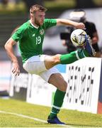 15 June 2019; Aaron Drinan of Republic of Ireland during the 2019 Maurice Revello Toulon Tournament Third Place Play-off between Mexico and Republic of Ireland at the Stade d'Honneur Marcel Roustan in Salon-de-Provence, France. Photo by Alexandre Dimou/Sportsfile
