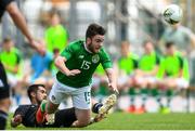 15 June 2019; Aaron Connolly of Ireland during the 2019 Maurice Revello Toulon Tournament third place play-off match between Mexico and Republic of Ireland at Stade d'Honneur Marcel Roustan in Salon-de-Provence, France. Photo by Alexandre Dimou/Sportsfile