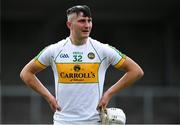 15 June 2019; A dejected Oisin Kelly of Offaly after the Joe McDonagh Cup Round 5 match between Kerry and Offaly at Austin Stack Park, Tralee in Kerry. Photo by Brendan Moran/Sportsfile
