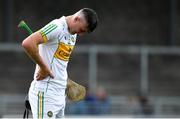 15 June 2019; A dejected Oisin Kelly of Offaly after the Joe McDonagh Cup Round 5 match between Kerry and Offaly at Austin Stack Park, Tralee in Kerry. Photo by Brendan Moran/Sportsfile