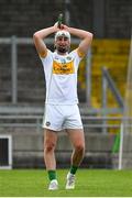 15 June 2019; A dejected Oisin Kelly of Offaly after the Joe McDonagh Cup Round 5 match between Kerry and Offaly at Austin Stack Park, Tralee in Kerry. Photo by Brendan Moran/Sportsfile