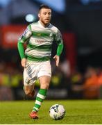 14 June 2019; Jack Byrne of Shamrock Rovers during the SSE Airtricity League Premier Division match between Bohemians and Shamrock Rovers at Dalymount Park in Dublin. Photo by Ben McShane/Sportsfile