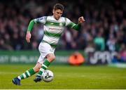 14 June 2019; Dylan Watts of Shamrock Rovers during the SSE Airtricity League Premier Division match between Bohemians and Shamrock Rovers at Dalymount Park in Dublin. Photo by Ben McShane/Sportsfile