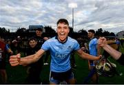 15 June 2019; Chris Crummey of Dublin celebrates following the Leinster GAA Hurling Senior Championship Round 5 match between Dublin and Galway at Parnell Park in Dublin. Photo by Ramsey Cardy/Sportsfile