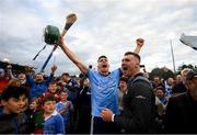 15 June 2019; Chris Crummey of Dublin celebrates following the Leinster GAA Hurling Senior Championship Round 5 match between Dublin and Galway at Parnell Park in Dublin. Photo by Ramsey Cardy/Sportsfile