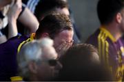 15 June 2019; Matthew O'Hanlon of Wexford reacts after he was sent off by referee Fergal Horgan late in the second half during the Leinster GAA Hurling Senior Championship Round 5 match between Wexford and Kilkenny at Innovate Wexford Park in Wexford. Photo by Piaras Ó Mídheach/Sportsfile