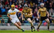 15 June 2019; Colum Harty of Kerry in action against Shane Kinsella of Offaly during the Joe McDonagh Cup Round 5 match between Kerry and Offaly at Austin Stack Park, Tralee in Kerry. Photo by Brendan Moran/Sportsfile