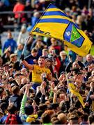 16 June 2019; Conor Cox of Roscommon celebrates with supporters following his side's victory during the Connacht GAA Football Senior Championship Final match between Galway and Roscommon at Pearse Stadium in Galway. Photo by Seb Daly/Sportsfile