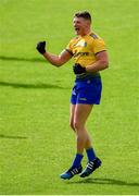 16 June 2019; Conor Cox of Roscommon celebrates kicking a point during the Connacht GAA Football Senior Championship Final match between Galway and Roscommon at Pearse Stadium in Galway. Photo by Seb Daly/Sportsfile