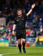 16 June 2019; Referee Thomas Walsh during the Electric Ireland Munster GAA Minor Hurling Championship Round 5 match between Tipperary and Limerick in Semple Stadium, Thurles, in Tipperary. Photo by Ray McManus/Sportsfile