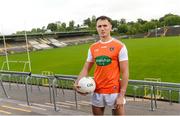 17 June 2019; Stephen Sheridan of Armagh during a media event to promote the Monaghan v Armagh GAA Football All Ireland Senior Championship Round 2 game  in St. Tiernach's Park in Clones, Co Monaghan. Photo by Oliver McVeigh/Sportsfile