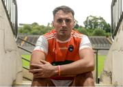 17 June 2019; Stephen Sheridan of Armagh during a media event to promote the Monaghan v Armagh GAA Football All Ireland Senior Championship Round 2 game  in St. Tiernach's Park in Clones, Co Monaghan. Photo by Oliver McVeigh/Sportsfile