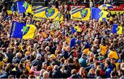 16 June 2019; Roscommon supporters celebrate on the pitch following their side's victory during the Connacht GAA Football Senior Championship Final match between Galway and Roscommon at Pearse Stadium in Galway. Photo by Seb Daly/Sportsfile