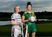 17 June 2019; Mary-Rose Kelly of Wexford and Máire O’Shaughnessy of Meath pictured at the Leinster LGFA Captain and Managers night ahead of the 2019 Leinster Ladies Senior, Intermediate and Junior Championship Finals, which will be played at Netwatch Cullen Park, Carlow, on June 30. Leinster LGFA will stream the Junior and Intermediate Finals, while the LGFA will stream the Senior Final. Managers and players from the participating counties were in attendance at Castleknock Golf Club in Castleknock, Co. Dublin. Photo by Harry Murphy/Sportsfile