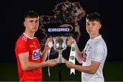 18 June 2019; In attendance at the launch of the EirGrid GAA Football U20 All-Ireland Championship is Peter O'Driscoll of Cork and Darragh Ryan of Kildare. EirGrid, the state-owned company that manages and develops Ireland's electricity grid, have partnered with the GAA since 2015 as sponsors of the U20 GAA Football All-Ireland Championship. Photo by Eóin Noonan/Sportsfile