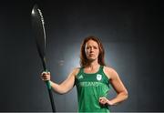 7 June 2019; Team Ireland canoeist Jenny Egan prepares for competition at the European Games in Minsk, at Sport Ireland Institute in Abbotstown, Dublin. Photo by David Fitzgerald/Sportsfile