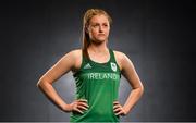 7 June 2019; Team Ireland athlete Grace Casey prepares for competition at the European Games in Minsk, at Sport Ireland Institute in Abbotstown, Dublin. Photo by David Fitzgerald/Sportsfile