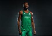 7 June 2019; Team Ireland athlete Brandon Arrey prepares for competition at the European Games in Minsk, at Sport Ireland Institute in Abbotstown, Dublin. Photo by David Fitzgerald/Sportsfile