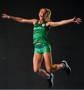 7 June 2019; Team Ireland athlete Amy O'Donoghue prepares for competition at the European Games in Minsk, at Sport Ireland Institute in Abbotstown, Dublin. Photo by David Fitzgerald/Sportsfile