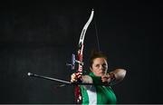 7 June 2019; Team Ireland archer Maeve Reidy prepares for competition at the European Games in Minsk, at Sport Ireland Institute in Abbotstown, Dublin. Photo by David Fitzgerald/Sportsfile