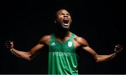 7 June 2019; Team Ireland athlete Brandon Arrey prepares for competition at the European Games in Minsk, at Sport Ireland Institute in Abbotstown, Dublin. Photo by David Fitzgerald/Sportsfile