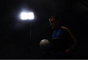 16 June 2019; Roscommon captain Enda Smith leads his side out ahead of the Connacht GAA Football Senior Championship Final match between Galway and Roscommon at Pearse Stadium in Galway. Photo by Ramsey Cardy/Sportsfile