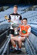 19 June 2019; Nicky Rackard Cup finalists Dean Gaffney of Armagh, right, and James Weir of Sligo during a Joe McDonagh Cup, Christy Ring, Nicky Rackard & Lory Meagher Cup Final media event at Croke Park in Dublin. Photo by Matt Browne/Sportsfile