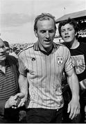 3 July 1983; Brian Mullins of Dublin leaves the pitch after the game. Leinster Senior Football Championship quarter-final replay, Meath v Dublin in Croke Park in Dublin. Photo by Ray McManus/Sportsfile.