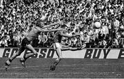 3 July 1983; Finian Murtagh of Meath in action against Mick Holden of Dublin. Leinster Senior Football Championship quarter-final replay, Meath v Dublin in Croke Park in Dublin. Photo by Ray McManus/Sportsfile.