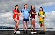 20 June 2019; LGFA players, from left, Eimear Scally of Cork, Ciara Trant of Dublin, Áine McDonagh of Galway and Niamh Carr of Donegal were at today’s announcement of AIG’s exclusive insurance offers to LGFA members. As Official Insurance Partner of the LGFA, AIG revealed exclusive 15% off car insurance & 25% off home insurance for all LGFA members and their families. All adult Intercounty LGFA players receive 25% off car insurance. Find out more about these exclusive LGFA insurance deals on www.aig.ie/lgfa Photo by Sam Barnes/Sportsfile