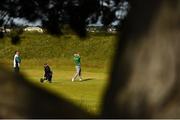 20 June 2019; James Sugrue of Mallow Golf Club, Cork, Ireland, playing his second shot from the 4th fairway during day 4 of the R&A Amateur Championship at Portmarnock Golf Club in Dublin. Photo by Eóin Noonan/Sportsfile