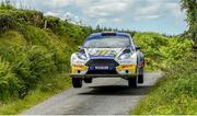 21 June 2019; Alastair Fisher and Gordon Noble in their Ford Fiesta R5 on SS 2 Grianan during Day 1 of the 2019 Joule Donegal International Rally in Letterkenny, Donegal. Photo by Philip Fitzpatrick/Sportsfile