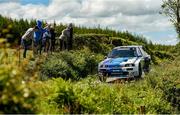 21 June 2019;  Ken Block and Alex Gelsomino in their Escort Cosworth on SS 2 Grianan during Day 1 of the 2019 Joule Donegal International Rally in Letterkenny, Donegal. Photo by Philip Fitzpatrick/Sportsfile