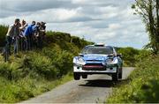 21 June 2019; Craig Breen and Paul Nagle in their Ford Fiesta WRC on SS 2 Grianan during Day 1 of the 2019 Joule Donegal International Rally in Letterkenny, Donegal. Photo by Philip Fitzpatrick/Sportsfile