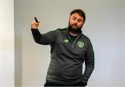 22 June 2019; Craig Sexton, FAI Coach Educational Department, speaking to club delegates during the FAI Club of the Year Information Day at FAI National Training Centre in Abbotstown, Dublin. Photo by Eóin Noonan/Sportsfile