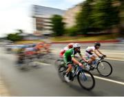 22 June 2019; Alice Sharpe of Ireland competes in the Women's Cycling Road Race on Day 2 of the Minsk 2019 2nd European Games in Minsk, Belarus. Photo by Seb Daly/Sportsfile