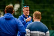 22 June 2019; Ahead of the start of the first ever Bank of Ireland Leinster Rugby Inclusion Camps on the 2nd July in Terenure RFC, the final training session for camp coaches was held in UCD today by Leinster Rugby Spirit Officer, Stephen Gore and Ken Moore, Summer Camp Co-ordinator. Also taking part in the training session were children and parents involved with the Down Syndrome Centre, one of Leinster Rugby’s charity partners. The Bank of Ireland Leinster Rugby Inclusion Camps provide children with all disabilities aged between six and 15, a fun-filled three days of rugby during the summer holidays. The camps will take place in Terenure, Greystones, Navan, Tullamore and Newbridge and are focused on adapting rugby to meet the needs of camp-goers to maximise enjoyment and learning to play the Leinster Way. Further information is available at: https://www.leinsterrugby.ie/camps/inclusion-camps.  Photo by Daire Brennan/Sportsfile
