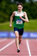 22 June 2019; Jed Walsh of Rathoath CC, Co. Meath, centre right, on his way to winning the Boys 400m event during the Irish Life Health Tailteann Inter-provincial Games at Santry in Dublin. Photo by Sam Barnes/Sportsfile