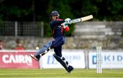 22 June 2019; James McColum of Northern Knights bats during the IP20 Cricket Inter-Pros match between North West Warriors and Northern Knight at Pembroke Cricket Club in Dublin. Photo by Harry Murphy/Sportsfile