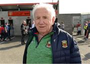 22 June 2019; Mayo supporter Ray King from Castlebar supporting Mayo for over 75 years before the GAA Football All-Ireland Senior Championship Round 2 match between Down and Mayo at Pairc Esler in Newry, Down.  Photo by Oliver McVeigh/Sportsfile