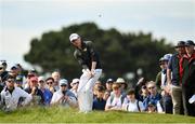 22 June 2019; Euan Walker of Kilmarnock, Barassie, chips on to the 17th green during the final day of the R&A Amateur Championship at Portmarnock Golf Club in Dublin.  Photo by Sam Barnes/Sportsfile
